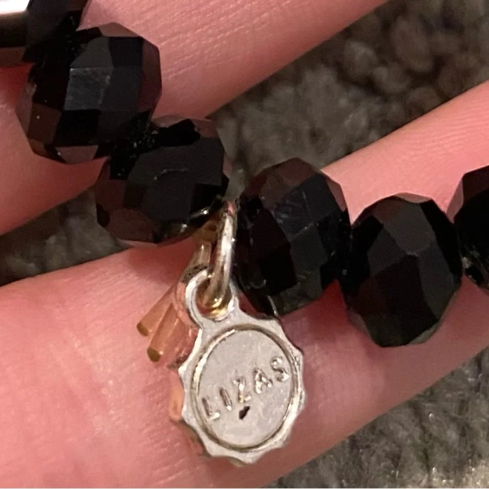 Black Beaded Bracelet - Picture 3 of 3